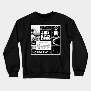 CANCER ZODIAC SIGN CHART Crewneck Sweatshirt